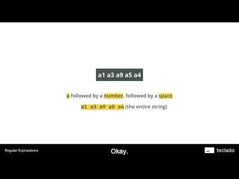 106 Regular expressions