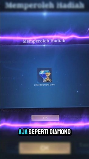 NEW ITEM? DIAMOND LIMITED EVENT CAN BE USED TO BUY SKINS #mobilelegends #mlbb