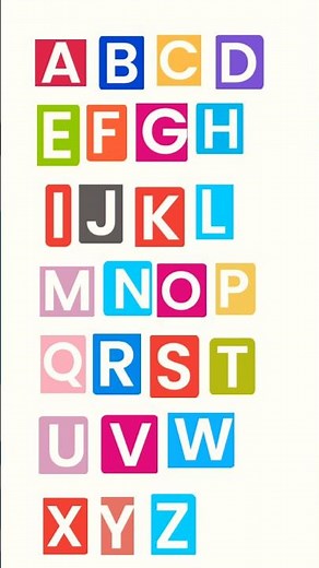 ABC for Kids 🅰️🧠 Learn Alphabet Letters A–Z | Toddler Learning Short / Thaliariana Brightwins