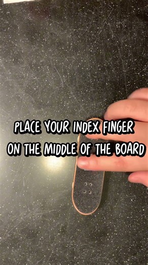 Learn how to Ollie in 20 seconds #viral #tutorial #fingerboards