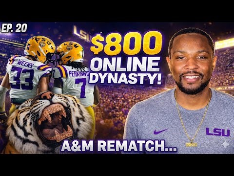 The Texas A&M REMATCH… This Got Personal ($800 Dynasty Ep. 20)