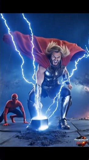 Guardians vs Spider-Man & Thor Marvel Style 🔥 #Shorts #Marvel #Avengers #Superhero #Viral #Action