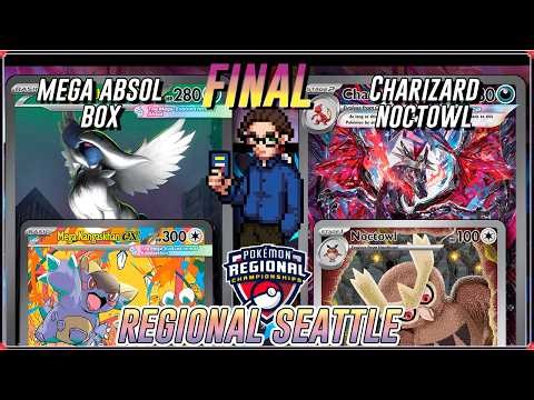 FINAL TCG POKEMON Seattle Regional en ESPAÑOL | Mega Absol BOX vs Charizard/Noctowl