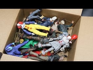 MASSIVE BOX FULL OF HORROR ACTION FIGURES!