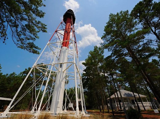 Crooked River Lighthouse in Carrabelle Florida