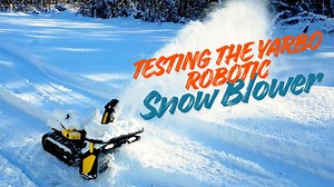 Yarbo Robotic Snow Blower Tested During Buffalo’s Massive Snowstorm
