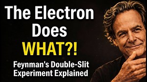 The Electron Does WHAT?!" — Feynman's Double-Slit Experiment Explained #RichardFeynman #QuantumPhysics #DoubleSlitExperiment #Physics #ScienceExplained #Electrons #WaveParticleDuality #Feynman #QuantumMechanics #Reality | Beyond Cosmic 3I