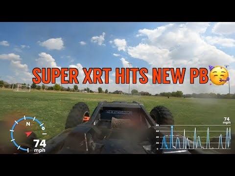 XRT HITS NEW PB OFFROAD ON 8s power @ 74 MPH! 🥳