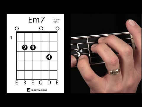 Em7 Chord: How to Play E minor 7 on the Guitar