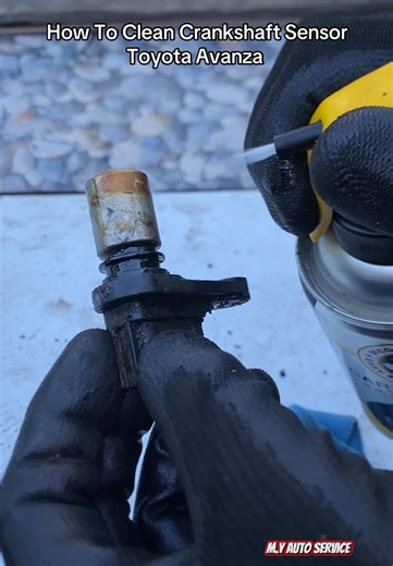 How To Clean Crankshaft Sensor on Toyota Avanza