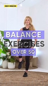 Master Your Balance at 50 With This Quick Standing Workout. How would you rate your balance on a scale of 1-10 (10 meaning you're totally steady) | Fabulous50s