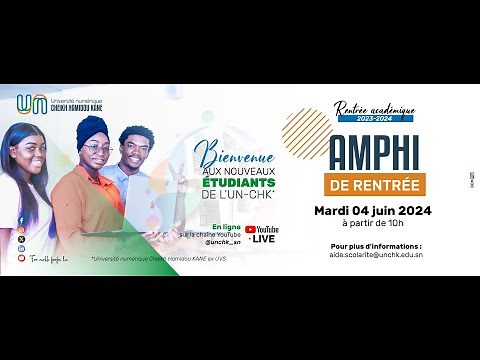 Amphi de rentrée - Année académique 2023-2024