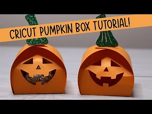 Cricut Box Tutorial - Halloween Treat Boxes!