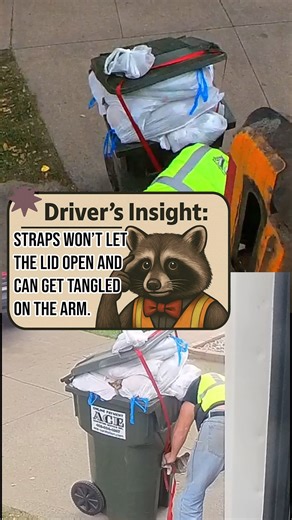 I know on windy days when the trash is overflowing, you dont want it to blow around. The best option is to get a 2nd cart. Another options would be a large contractor bag to contain the overflow. The heavier trash bags can withstand the wind and in most scenarios, I can still load it with the truck or easily put it in the cart to service again. | Ace Sanitation Service Inc.