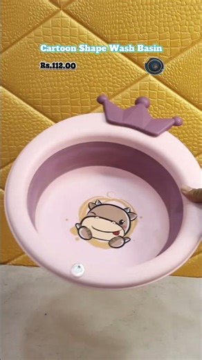 🛁✨ Cartoon Shape Wash Basin (33×31 cm / 1 Pc) ✨🛁💰 Price: ₹112🆔 SKU: 17514#deodap_sindhi