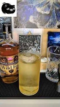 スコッチの冷たい出汁割り #家飲み #ウイスキー #スコッチ #カクテル #ワイルドフォックス #cocktail #whisky #scotch