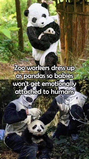 Why Zoo Workers Dress Up as Pandas 🐼