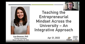 Teaching the entrepreneurial mindset to tomorrow’s engineers