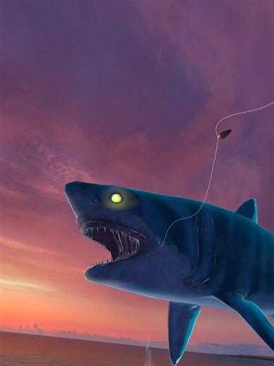 Experiencia Realista de Pesca en VR con Megalodon