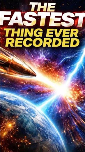 The Fastest Thing Ever Recorded 🚀