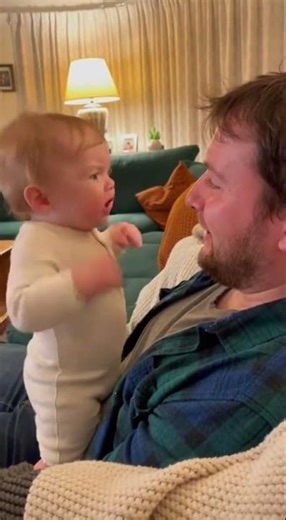 Dad Promises to Quit Drinking… Because Baby Said So 😂 #baby #funny #cute #family #shortviral