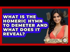 What Is The Homeric Hymn To Demeter And What Does It Reveal? - Exploring Ancient Myths