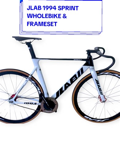 JLAB 1994 Sprint Frameset and Fixie Bike Overview