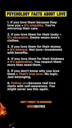 5 Psychology Facts About Love That Reveal Your True Motive (Not What You Think)...