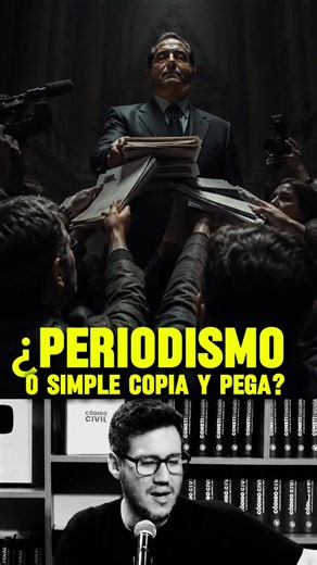 ¡COPIAR LA CARPETA NO ES HACER PERIODISMO! 💥⚖️ Cuando la urgencia por publicar reemplaza la verificación, el riesgo es terminar difundiendo una sola versión de los hechos como si fuera la verdad definitiva. 😏 El periodismo no está para actuar como mesa de partes de nadie. #Periodismo #Fiscalía #LibertadDePrensa #Polémica #Actualidad