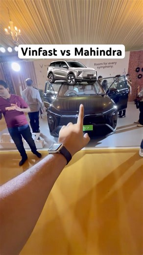 Vinfast MPV 7 ready to compete with Mahindra XEV 9S? #manishbhardwaj #electriccarreview #shorts