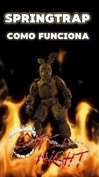 Como funciona o Springtrap no Bite by night? #bitebynight #springtrap #fnaf