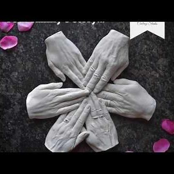How to Make a Family Hand Casting