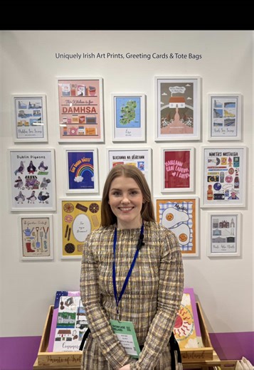 It’s the final day of Showcase Ireland today. Be sure to stop by at stand C15 if you want to add a cúpla focal to your store’s shelves 💚 #gaeilge #irishgiftshop #gaeilgetiktok #irishbusiness