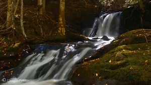 Upper Duppy Falls Iron County MI timelapse