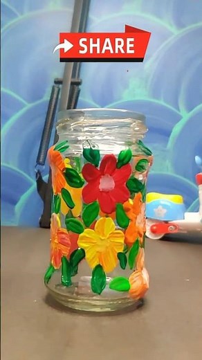 ✨ How to Make Simple & Easy Bottle Art | #diy #craft #bottleart