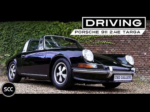 PORSCHE 911 E | 911E 2.4 TARGA 1973 - Test drive in top gear - Engine sound | SCC TV