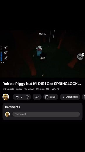 Roblox piggy but if i did i get spring-locked #fypシ