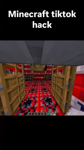Viral Minecraft TikTok Hack 💀🔥 #minecraft #tiktokhackminecraft