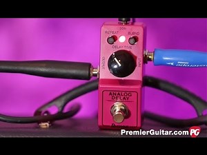 Review Demo - Ibanez Analog Delay Mini