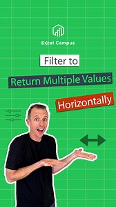 2.8K views · 59 reactions | Try these filter functions using #Transpose and #Textjoin. #excel #exceltips #lookupformulas | Excel Campus | Facebook