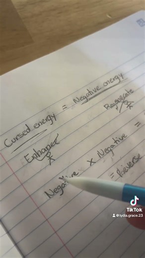 Gojo’s math haha (this is my TikTok, well one of them)