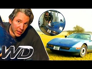 Edd’s Quick Fix For Dodgy Spinning Headlights On A Corvette C4 | Wheeler Dealers