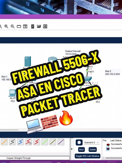 Configuración del Firewall 5506-X en Cisco Packet Tracer