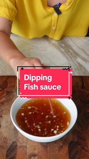 ✨Vietnamese cooking 101 - learn how to make the most important condiment in Vietnamese cuisine: Dipping Fish Sauce (Nuoc Cham) 😋🐟 This week is all about preparing those staple condiments ahead of time so that you’re fully stocked for whatever recipe I throw at you next 😉😏🙌!!! #vietnamesefood #vietnamesecuisine #asianfood #recipesoftiktok #easyrecipes