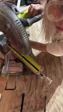 Tutorial! How to cut your own chair rail end cap! This extra step when installing chair rail creates