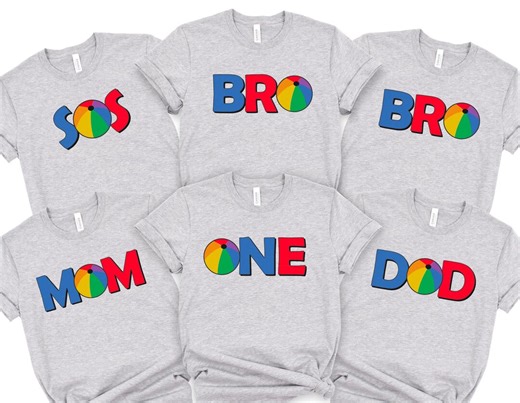 Beach Ball Birthday Shirt, Beach Family Birthday Shirt, Beach Birthday Shirt, Summer Birthday Shirt, Family Swim Pool Birthday Shirt, 400515 - Etsy