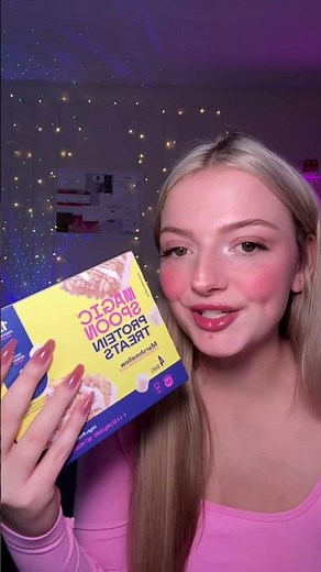 MAGIC SPOON TASTE TEST💜🙌🏼 #magicspoon #food #snacks #tastetest #asmr #protein