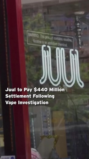 After an investigation about its sales practices and the marketing of its products, electronic cigarette maker #Juul Labs agreed to pay almost $440m.