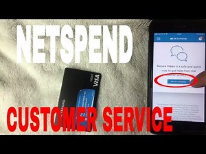 ✅ Netspend Prepaid Visa Debit Customer Service 🔴