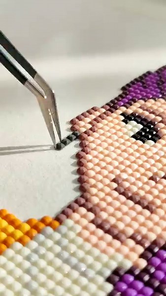 K-pop Demon Hunter Inspired Diamond Painting ✨ | Rumi Made from Leftover Diamonds